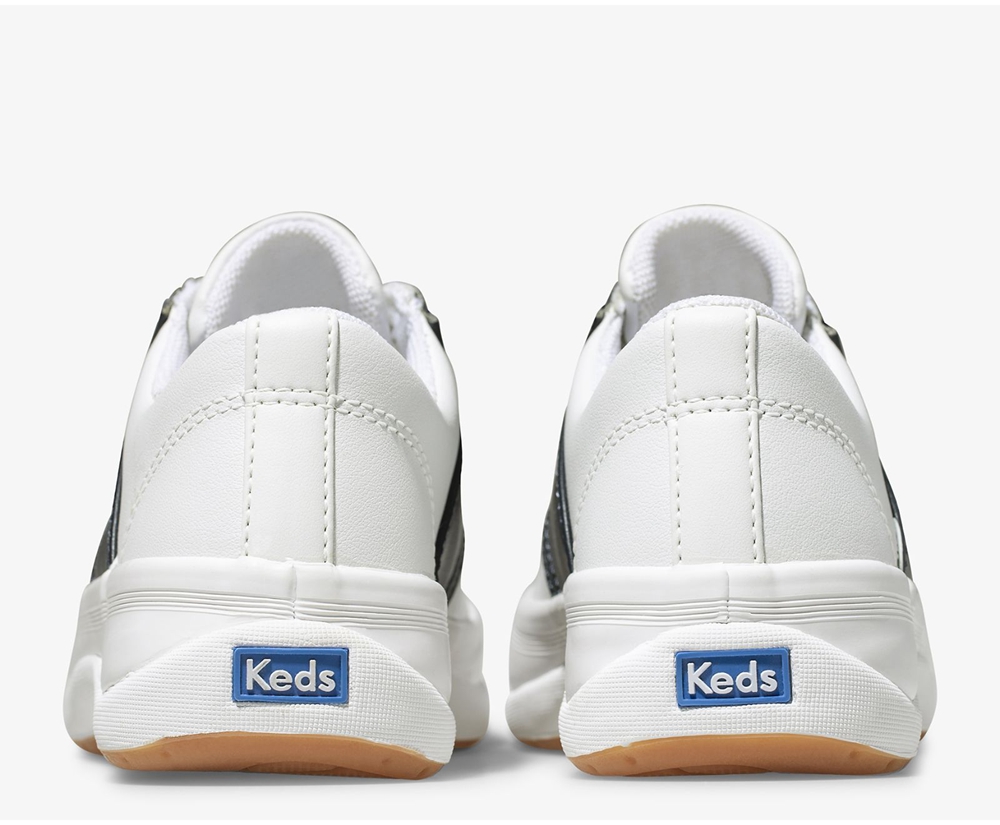 Kids Keds Sneakers - School Days - White/Navy - 4809-ZDGWS